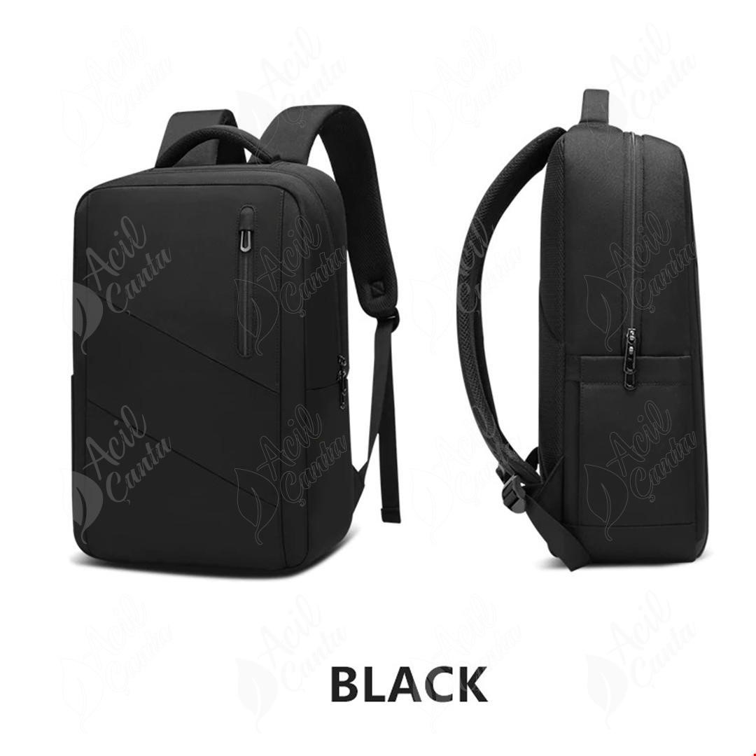 Kongre Sirt Çantasi Siyah